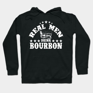 Real Men Drink Bourbon Hoodie